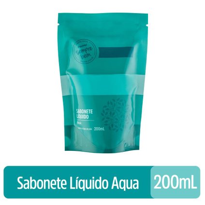 SABONETE LÍQUIDO PANVEL SEMPRE BEM AQUA REFIL 200ML