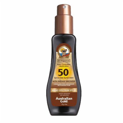 PROTETOR SOLAR AUSTRALIAN GOLD FPS 50 SPRAY GEL 125ML