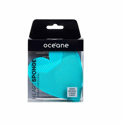 ESPONJA DE LIMPEZA FACIAL OCEANE HEART