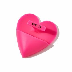 Esponja De Limpeza Facial Heart Pink