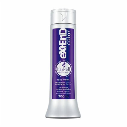 SHAMPOO MATIZADOR HASKELL ROXO/VIOLETA EXTEND COLOR 300ML