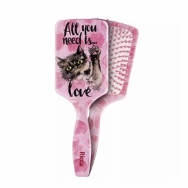 ESCOVA DE CABELO RICCA RACKET KITTEN
