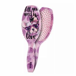 Escova De Cabelo Ricca Oval Puppy