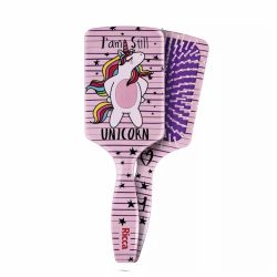 Escova De Cabelo Ricca Racket Unicorn