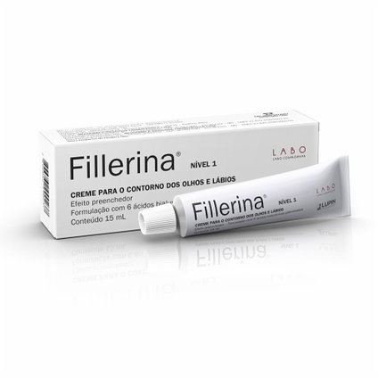 FILLERINA CREME OLHOS E LÁBIOS NÍVEL1 15 G