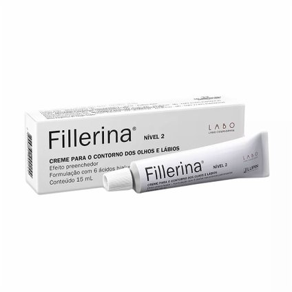 FILLERINA CREME OLHOS E LÁBIOS NÍVEL2 15 G