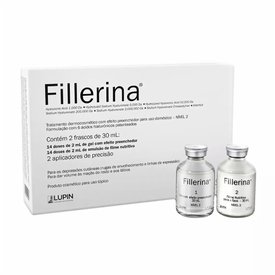 FILLERINA KIT TRATAMENTO FACIAL NÍVEL2 30 ML X 2