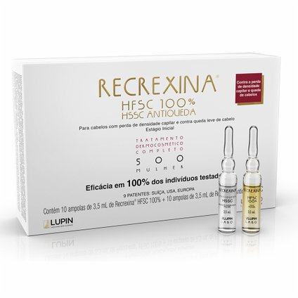 RECREXINA TRATAMENTO COMPLETO 500  MULHER