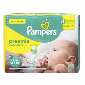 FRALDA PAMPERS PREMATURO COM 27 UNIDADES