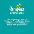 FRALDA PAMPERS PREMATURO COM 27 UNIDADES
