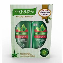 Kit Shampoo Grátis Condicionador Phytoervas Fortalecimento Total 250ml