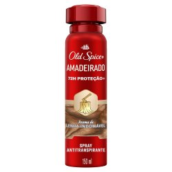 Desodorante Antitranspirante Old Spice Aerossol Amadeirado 150ml