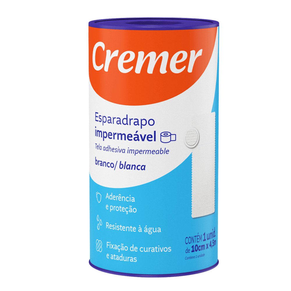 Esparadrapo Impermeável Cremer 10cm X 4,5m