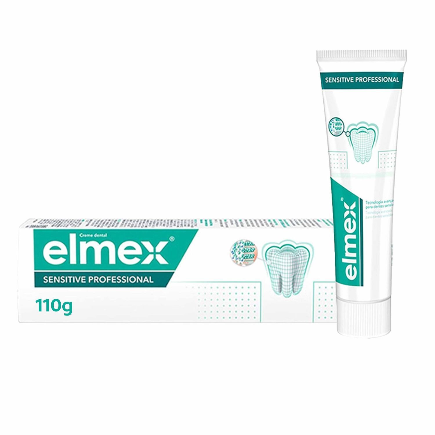 Creme Dental Para Sensibilidade Elmex Sensitive Professional 110g