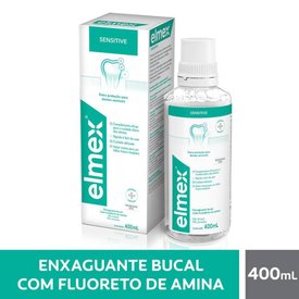 ENXAGUANTE BUCAL ELMEX SENSITIVE 400ML