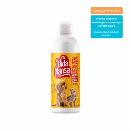 SHAMPOO PET VIDA MANSA FRUTAL 500ML