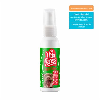 SPRAY BUCAL PET VIDA MANSA 60ML