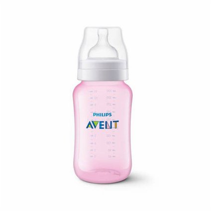 MAMADEIRA AVENT CLASSIC 330ML ROSA