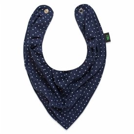 BABADOR BANDANA GUMMI MARINHO COM BOLAS