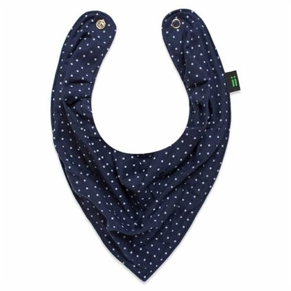 BABADOR BANDANA GUMMI MARINHO COM BOLAS