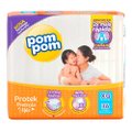 FRALDA POM POM PROTEK PROTEÇÃO DE MÃE MEGA XG COM 36 UNIDADES