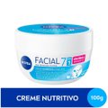 CREME FACIAL NUTRITIVO NIVEA ULTRALEVE 7 EM 1 100G