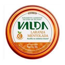 Pastilhas Valda Laranja Mentolada 50g