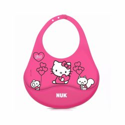 Babador Nuk 100% Silicone Hello Kitty