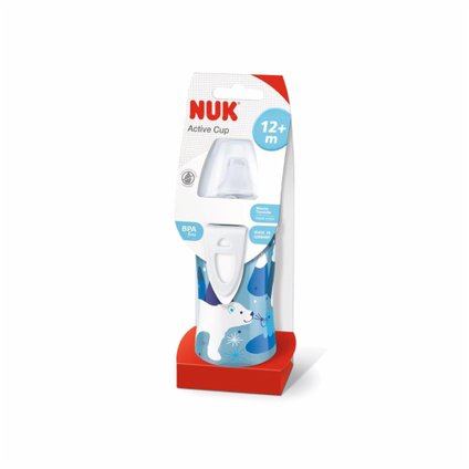 COPO ACTIVE NUK ANTIVAZAMENTO 300ML AZUL