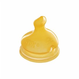 BICO PARA MAMADEIRA NUK LATEX COM 1 UNIDADE