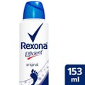 DESODORANTE PARA PES REXONA EFFICIENT AEROSOL 153ML