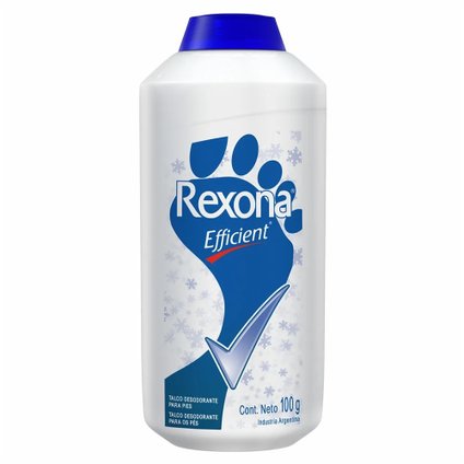 TALCO PARA PES REXONA EFFICIENT 100G