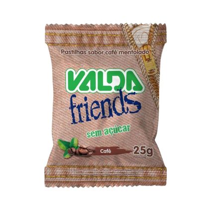 PASTILHAS VALDA FRIENDS CAFÉ 25G