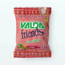 Pastilhas Valda Friends Canela 25g