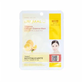 MÁSCARA FACIAL DERMAL COLÁGENO COM VITAMINA C 23G