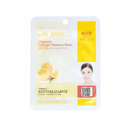 MÁSCARA FACIAL DERMAL COLÁGENO COM VITAMINA C 23G