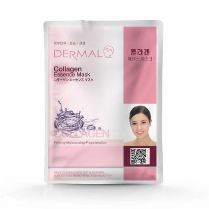 MÁSCARA FACIAL DERMAL DE COLÁGENO 23G