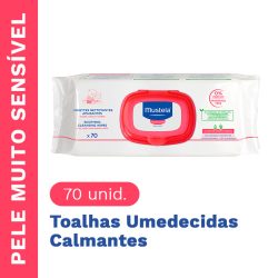 Mustela Toalhas Calmantes Pele Muito Sensível C/70
