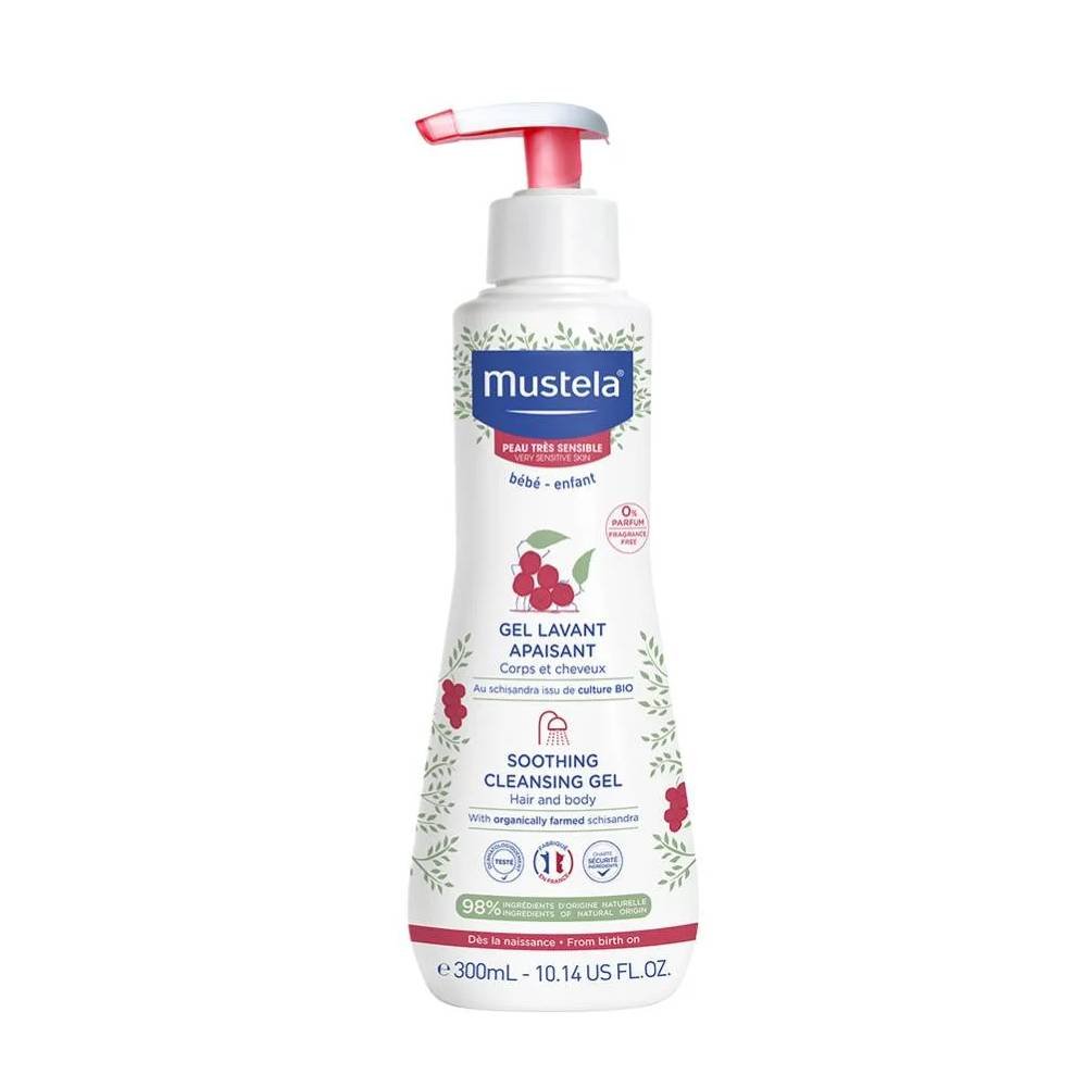 Gel Lavante Para Pele Muito Sensível Mustela 300ml