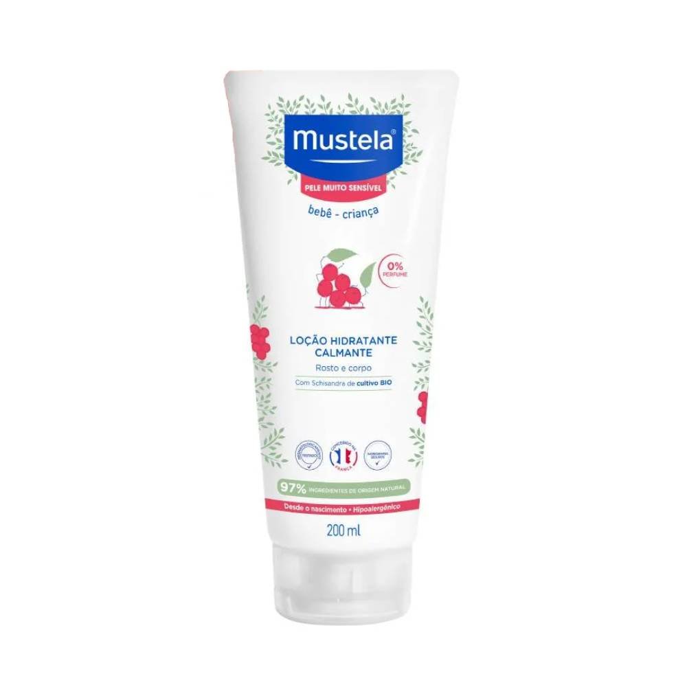 Hidratante Calmante Para Pele Muito Sensível Mustela 200ml