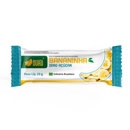 BANANINHA OURO ZERO AÇÚCAR 23G