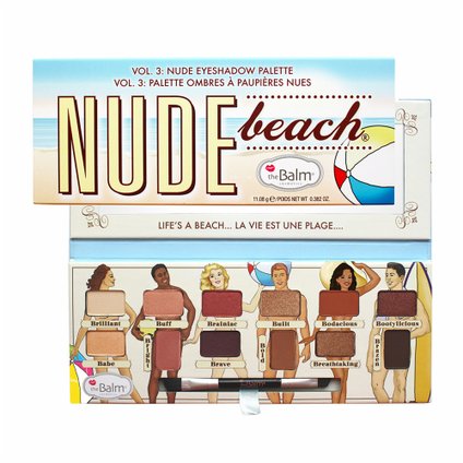 PALETA DE SOMBRAS THE BALM NUDE BEACH 11,08G