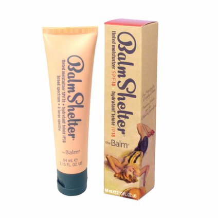 HIDRATANTE FACIAL TONALIZANTE THE BALM SHELTER MEDIUM DARK 64G