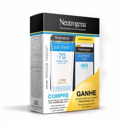 Kit Neutrogena Fps 70 200ml Grátis Protetor Solar Facial Fps 60 50g