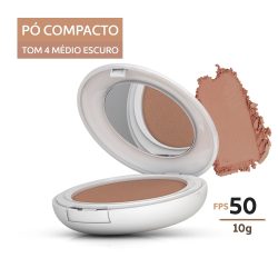 Protetor Solar Episol Color Pó Compacto Fps 50 - Pele Negra
