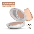 Kit Protetor Solar Episol Color Pó Compacto Pele Clara Fps 50 10g + Protetor Solar Facial Color Stick Claro Fps50 18g