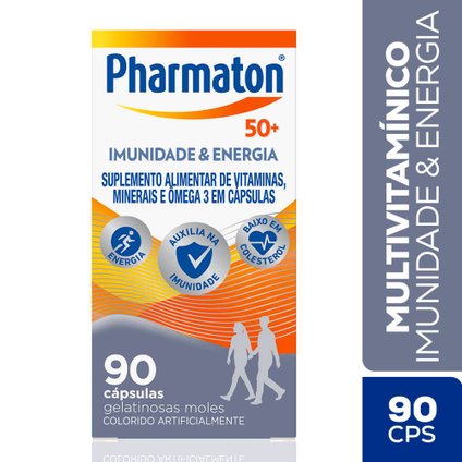 MULTIVITAMÍNICO PHARMATON 50+ 90 CÁPSULAS