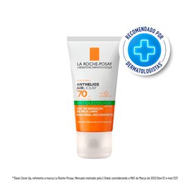 PROTETOR SOLAR LA ROCHE POSAY ANTHELIOS AIRLICIUM ANTIOLEOSIDADE FPS 70 50G
