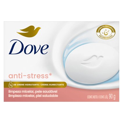 SABONETE EM BARRA DOVE MICELAR ANTI-STRESS 90G