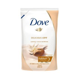 SABONETE LÍQUIDO DOVE KARITÉ BAUNILHA REFIL 200ML